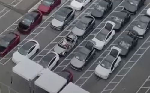 平價(jià)版特斯拉即將登場(chǎng)？工廠神秘車型引發(fā)市場(chǎng)猜想